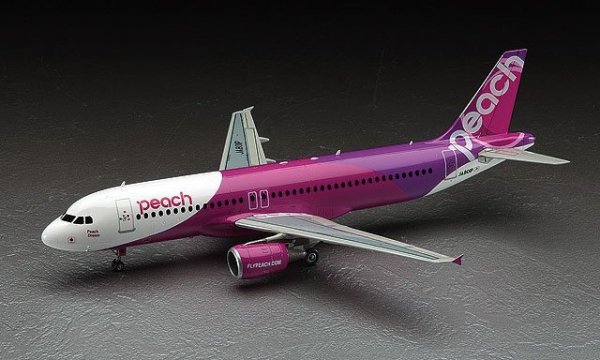 Hasegawa 10741 1/200 Peach Aviation A320