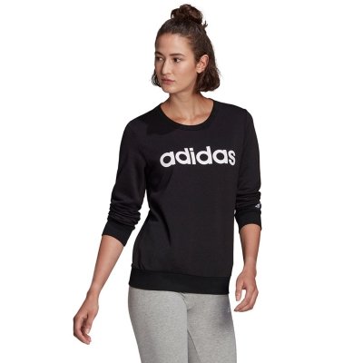 Bluza damska adidas Essentials Linear Sweatshirt czarna GL0718 rozmiar:S
