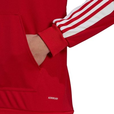 Bluza męska adidas Squadra 21 Hoodie czerwona GP6435 rozmiar:S