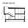 Projekt biurowca PS-BP-230-20 o pow. 466,79 m2