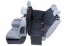 Kardiff mata Anti Slip z Bokami i Zamkiem M 133x157cm Czarna