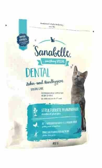 SANABELLE 0,4kg Dental karma sucha czyści zęby kota z kamienia nazębnego