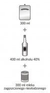 Bezalkoholowy koncentrat do przygotowywania napojów alkoholowych IRISH COFFEE CREAM 300ml