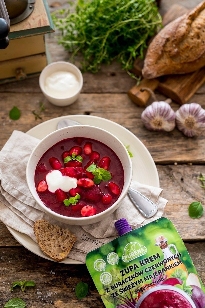 Zupa krem z buraczków czerwonych zagęszczona 350g x 4szt