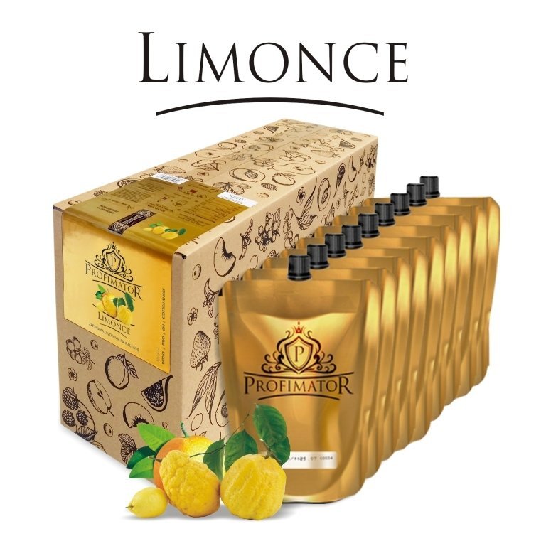 Bezalkoholowy koncentrat do przygotowywania napojów alkoholowych LIMONCE box 9x300ml