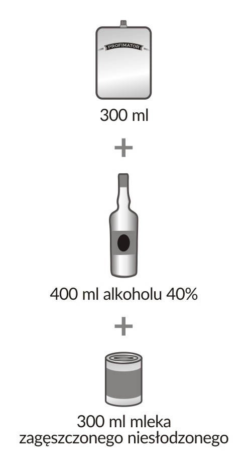 Bezalkoholowy koncentrat do przygotowywania napojów alkoholowych IRISH COFFEE CREAM 300ml
