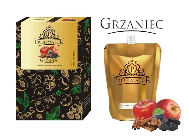 Bezalkoholowy koncentrat do przygotowywania napojów alkoholowych GRZANIEC JURAJSKI box 9x300ml