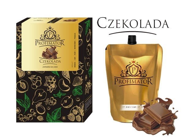 Bezalkoholowy koncentrat do przygotowywania napojów alkoholowych CZEKOLADA 300ml