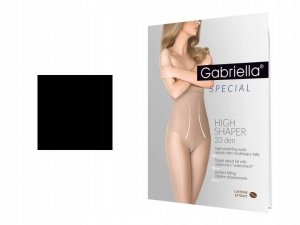 Rajstopy High Shaper 20 den modelujące wyszczuplające Gabriella Nero