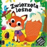 Zobacz, dotknij, poczuj! Zwierzęta leśne. Książeczka sensoryczna