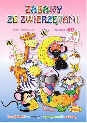 Zabawy ze zwierzętami z naklejkami