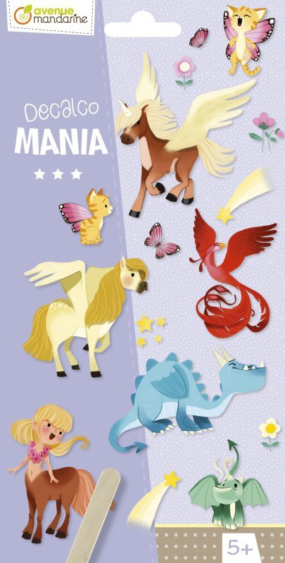 Decalco Mania Fantastyczne zwierzęta