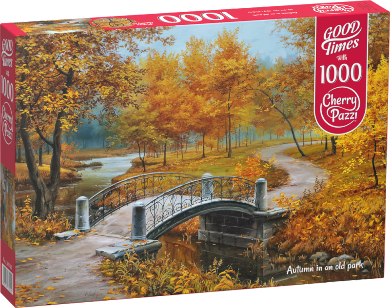 Puzzle 1000 Autumn in an old park