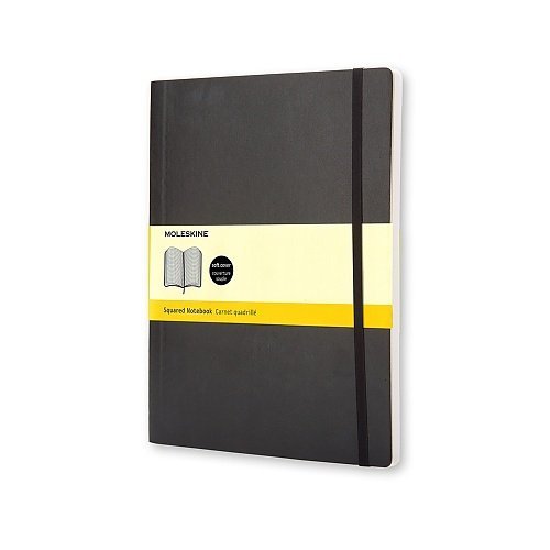 Notes Moleskine classic XL (19x25cm) w kratkę