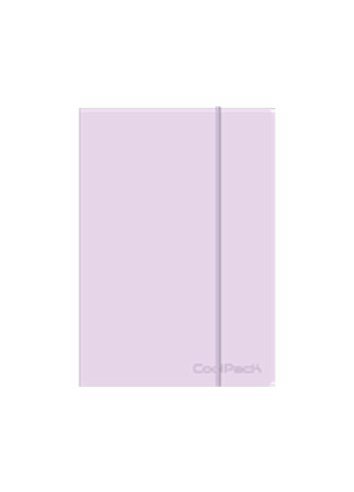 Brulion A5 z gumką Coolpack pastel powder purple