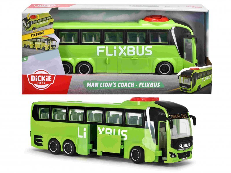 Dickie Toys City Man Flixbus 26,5 cm