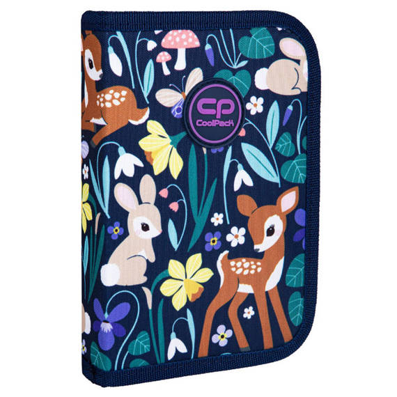 Piórnik jednoklapkowy bez wyposażenia Coolpack Clipper Oh My Deer