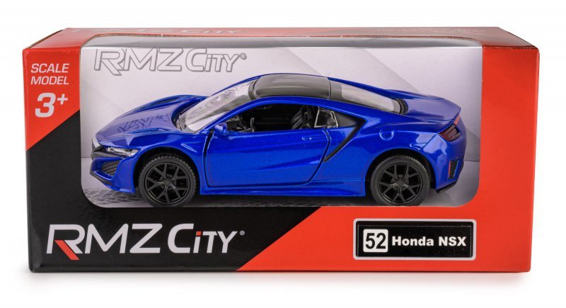 RMZ City Honda NSX 2017 niebieski w skali 1:34