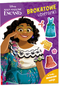 Disney Nowe magiczne Encanto Brokatowe ubieranki SDLB-9106