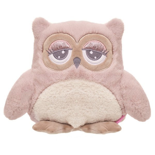 Maskotka Sowa Abby różowo kremowa 23cm 14067