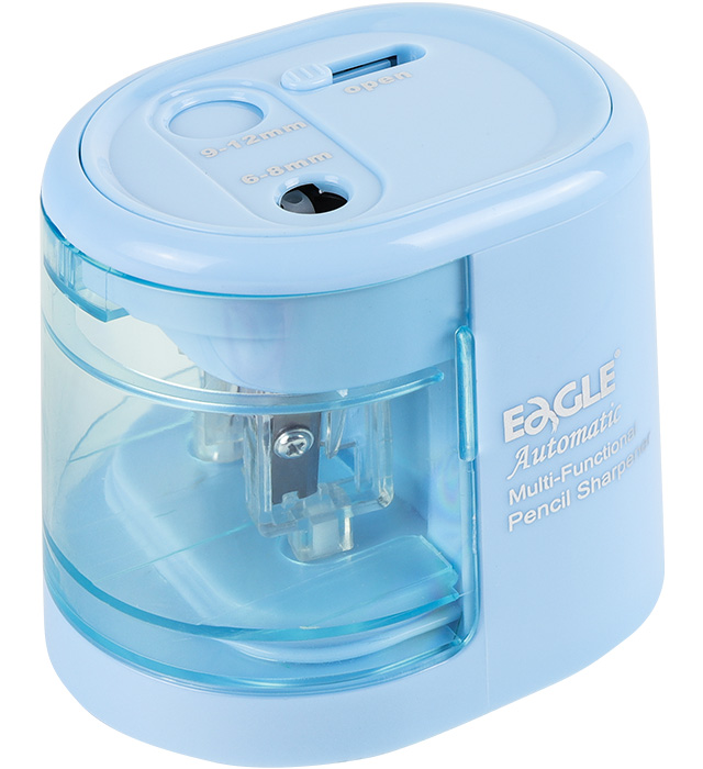 Temperówka na baterie dwuotworowa niebieska EAGLE EG-5161USB