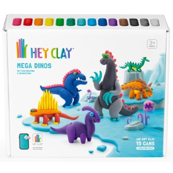 Masa plastyczna Hey Clay Dinozaury Dinos HCL15017