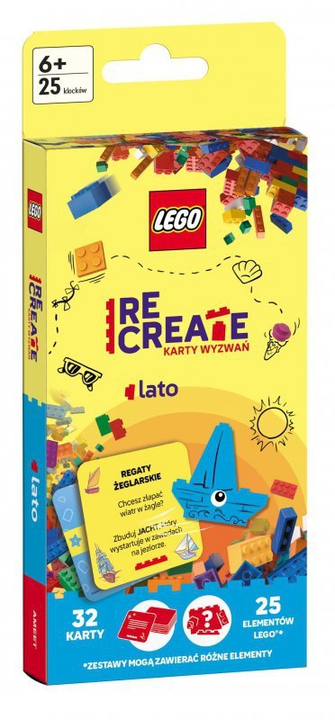 Lego Recreate karty wyzwań Lato ACP-6606