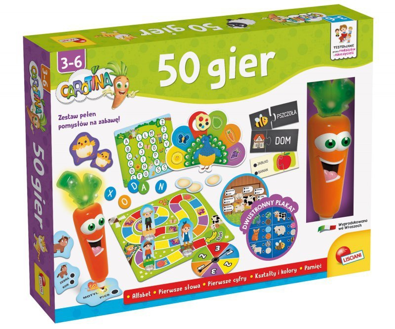 Lisciani Carotina 50 gier 304-PL76710