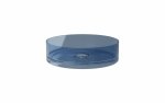 Besco Enya Ocean Breeze umywalka nablatowa + maskownica czarny matt UME36OBB