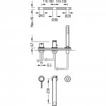 Tres Max bateria wannowa chrom 06216102