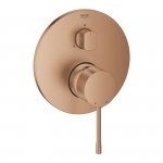 Grohe Essence Bateria wannowo-prysznicowa podtynkowa brushed warm sunset 24169DL1