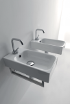 Kerasan 353701C CENTO umywalka 45X25 podwiesz. MF CENT. bianco