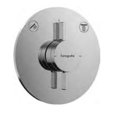 Hansgrohe DuoTurn S Bateria z mieszaczem, podtynkowa do 2 odbiorników Biały Matowy 75418700