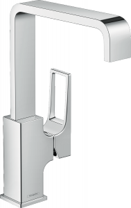 74511000 Hansgrohe Metropol Jednouchwytowa bateria umywalkowa 230 z uchwytem Loop i kompletem odpływowym Push-Open