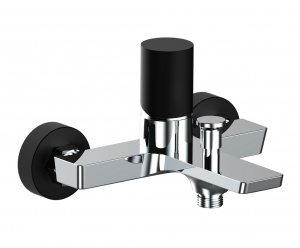 AQG Bateria wannowa Tube Chrom/Czarny 01TUB400NC