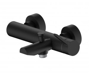 AQG Bateria wannowa Urban Flow Czarny z zestawem natryskowym 01URF424NG