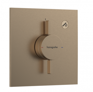 Hansgrohe DuoTurn E Bateria z mieszaczem, podtynkowa do 1 odbiornika brąz szczotkowany 75617140