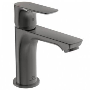 Ideal Standard Connect Air Bateria umywalkowa Blue Start bez korka szary magnetyczny połysk A7011A5