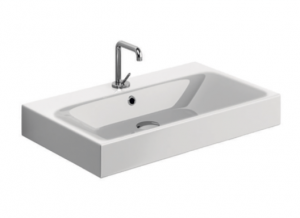 Kerasan Cento umywalka 70x45 cm prostokątna biała 353201