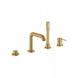 Grohe Essence Bateria nawannowa 4 otworowa brushed cool sunrise 25251GN1