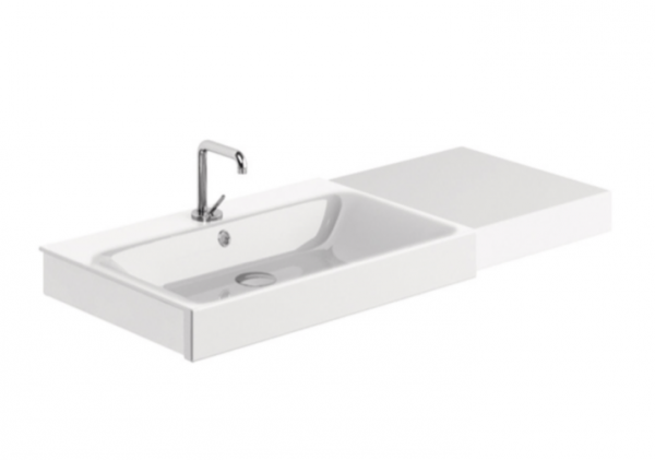Kerasan 356001 CENTO blat ceramiczny 63 CM BIANCO