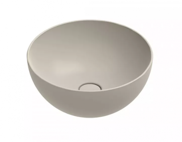 Catalano GREEN umywalka Ø40 nablatowa h=15 cm piaskowy mat 0423400029