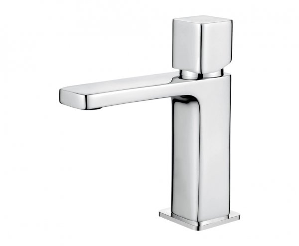 AQG Bateria umywalkowa 35 QB Chrom z aeratorem redukującym przepływ 01QBE118CR