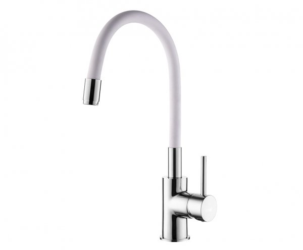 AQG Bateria kuchenna wylewka biały Wolobby 05WOL570BL