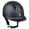Kask jeździecki Genius Shiny Black