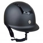 Kask jeździecki Genius Shiny Black