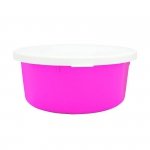Miska z pokrywką 2 L różowa
