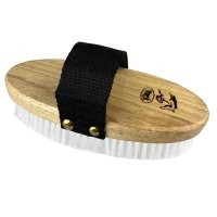 Szczotka Woody drewniana z miękkim włosiem 