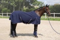 Derka drelichowa Torrone granatowa z pasami 