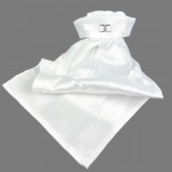 Plastron dziecięcy Kaya biały
